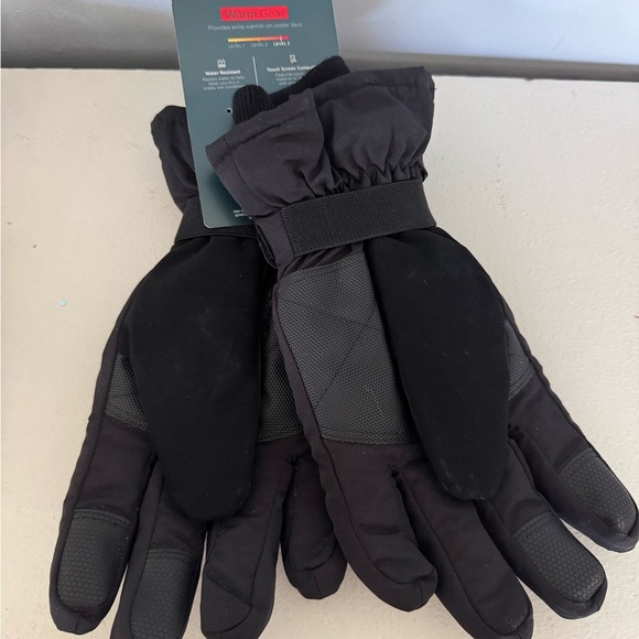 Tek Gear Black Winter Gloves - Picture 4 of 8